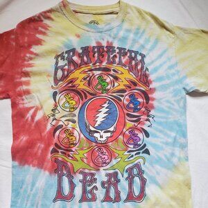 Grateful Dead tie dyed tee sx M